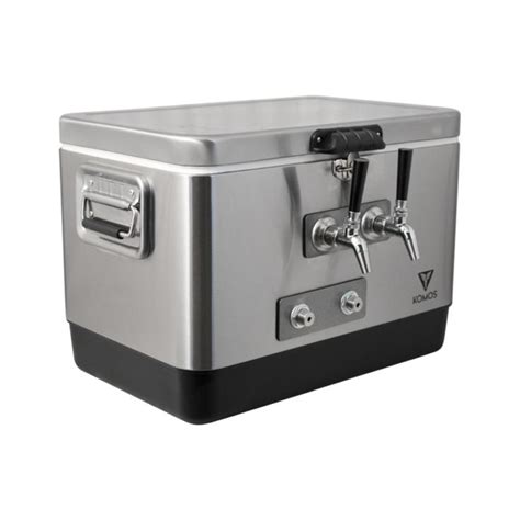 komos stainless steel draft box 2 tap|KOMOS® Stainless Steel Jockey Box (2 Tap) .